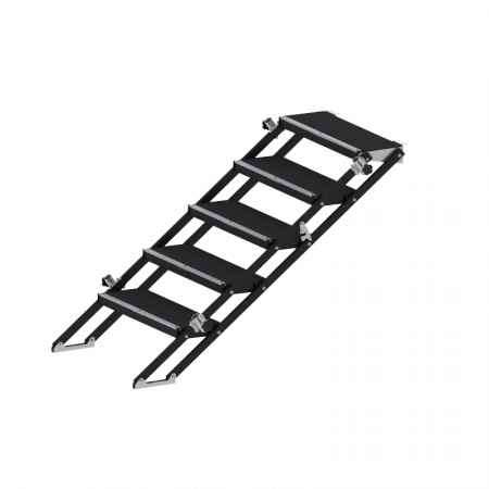Alustage Adjustable Stage Deck Stairs 80-140cm – Available for Hire