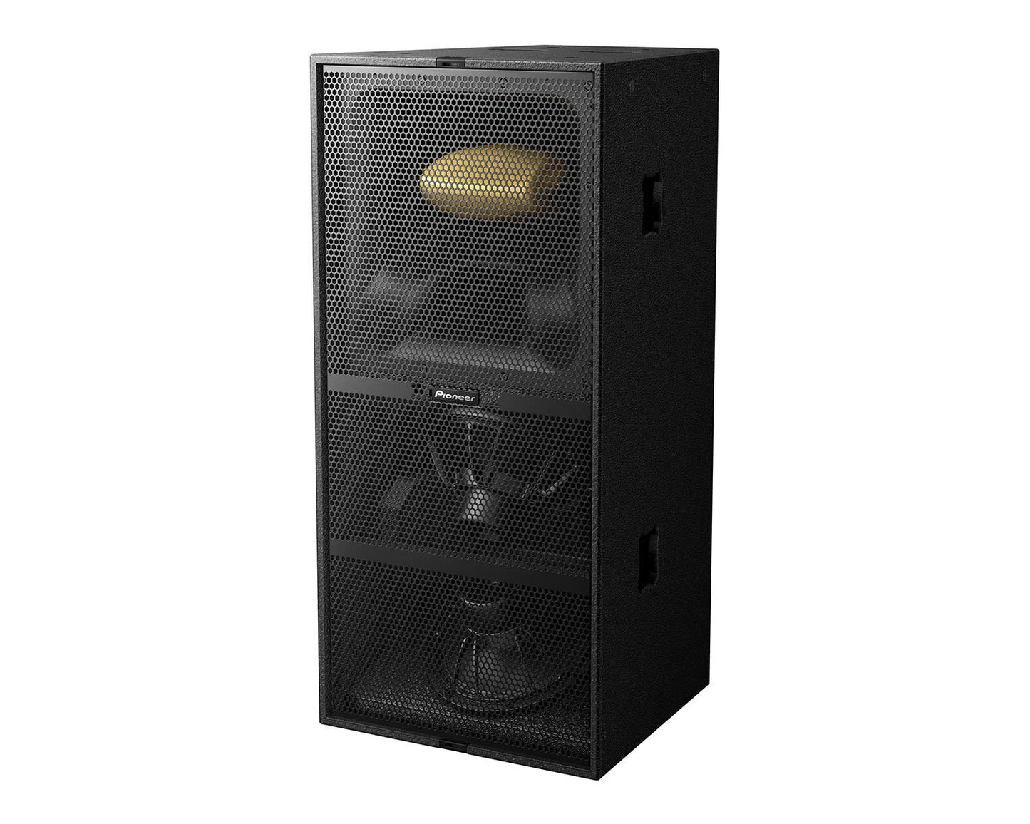 Pioneer XY-3B Dual 12-Inch Three-Way Hybrid Loudspeaker – Available for Hire