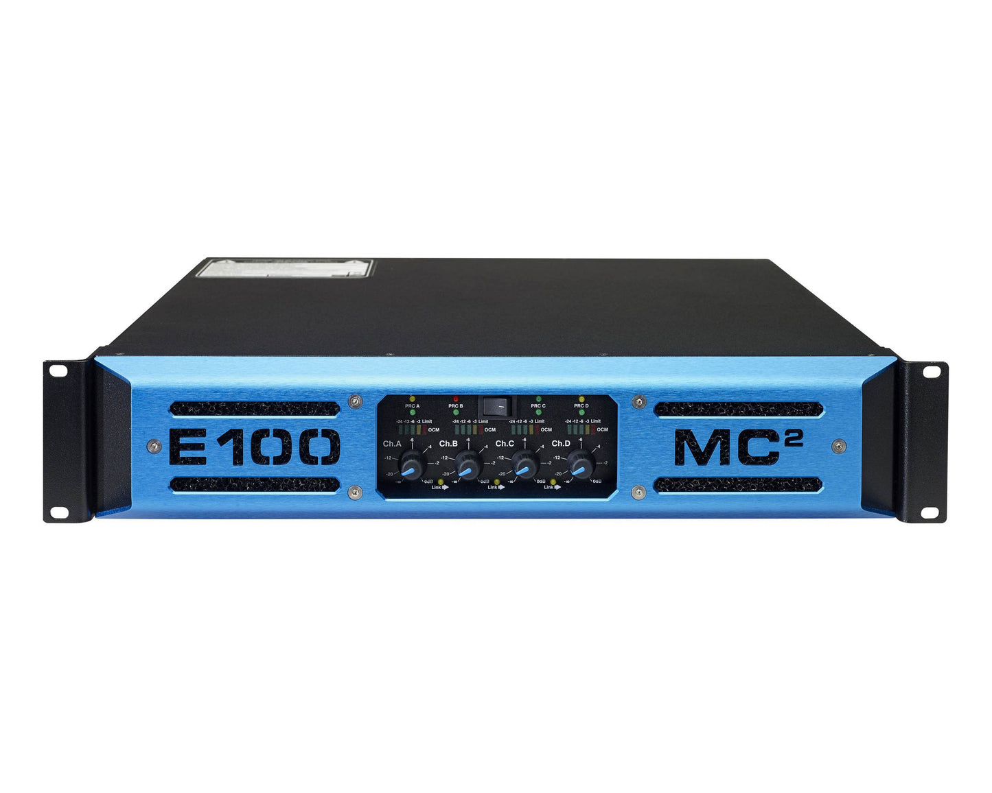 MC2 E100 Class D Quad Power Amplifier 4x2500W @ 4Ω – Available for Hire